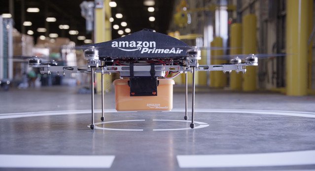 Amazon Unveils Amazing New Flying Delivery Drone “Octocopter”