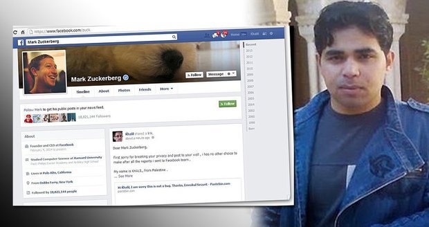 Facebook Bug Finder/Hacker Gets Rewarded