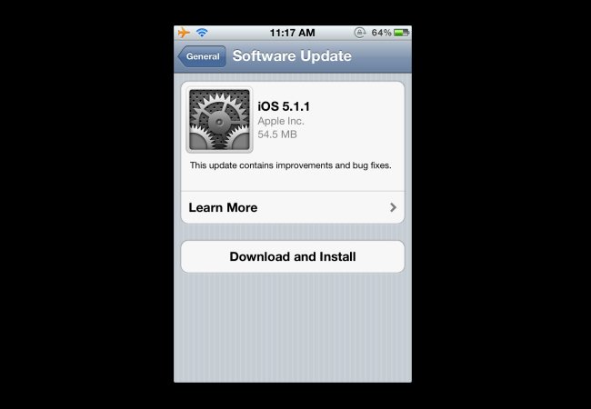 How to update your iOS Device with iOS 5.1.1?