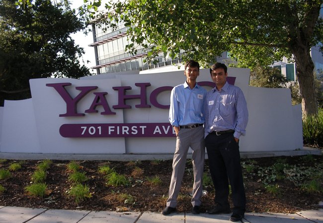 IndiaNIC visits Yahoo! Campus &#8211; Sunnyvale, CA