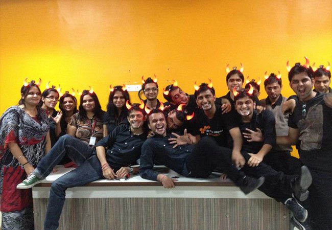 IndiaNIC Welcomes New Year with a Theme Party