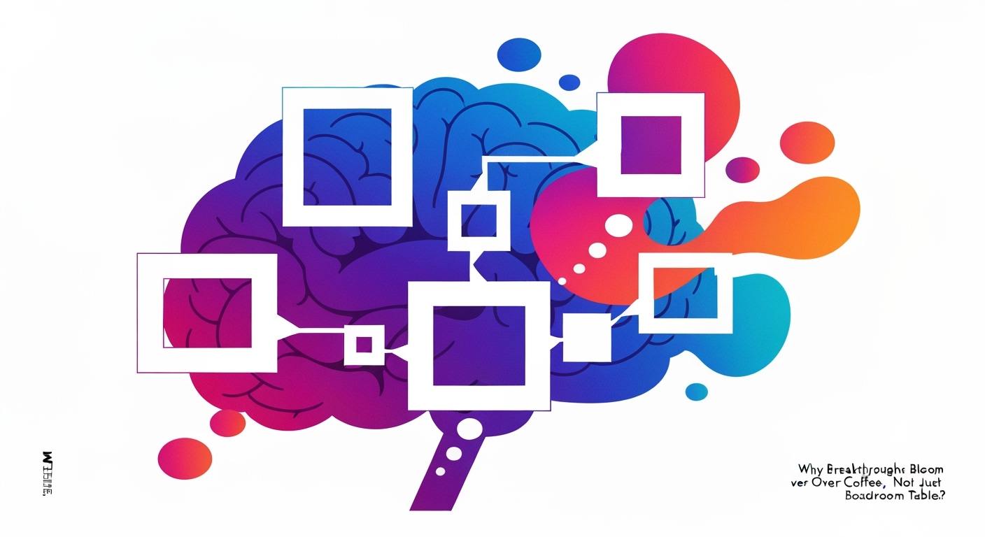 Why Breakthroughs Bloom Over Coffee, Not Just Boardroom Tables?