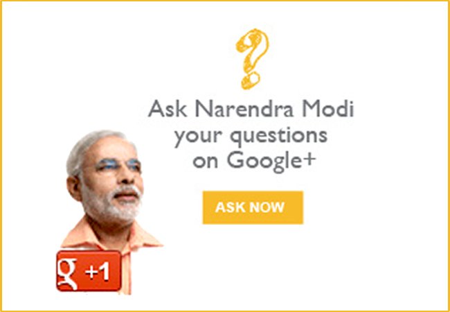 Successful Google+ Hangout Event by Gujarat&#039;s CM Demonstrates the Power of Social Media